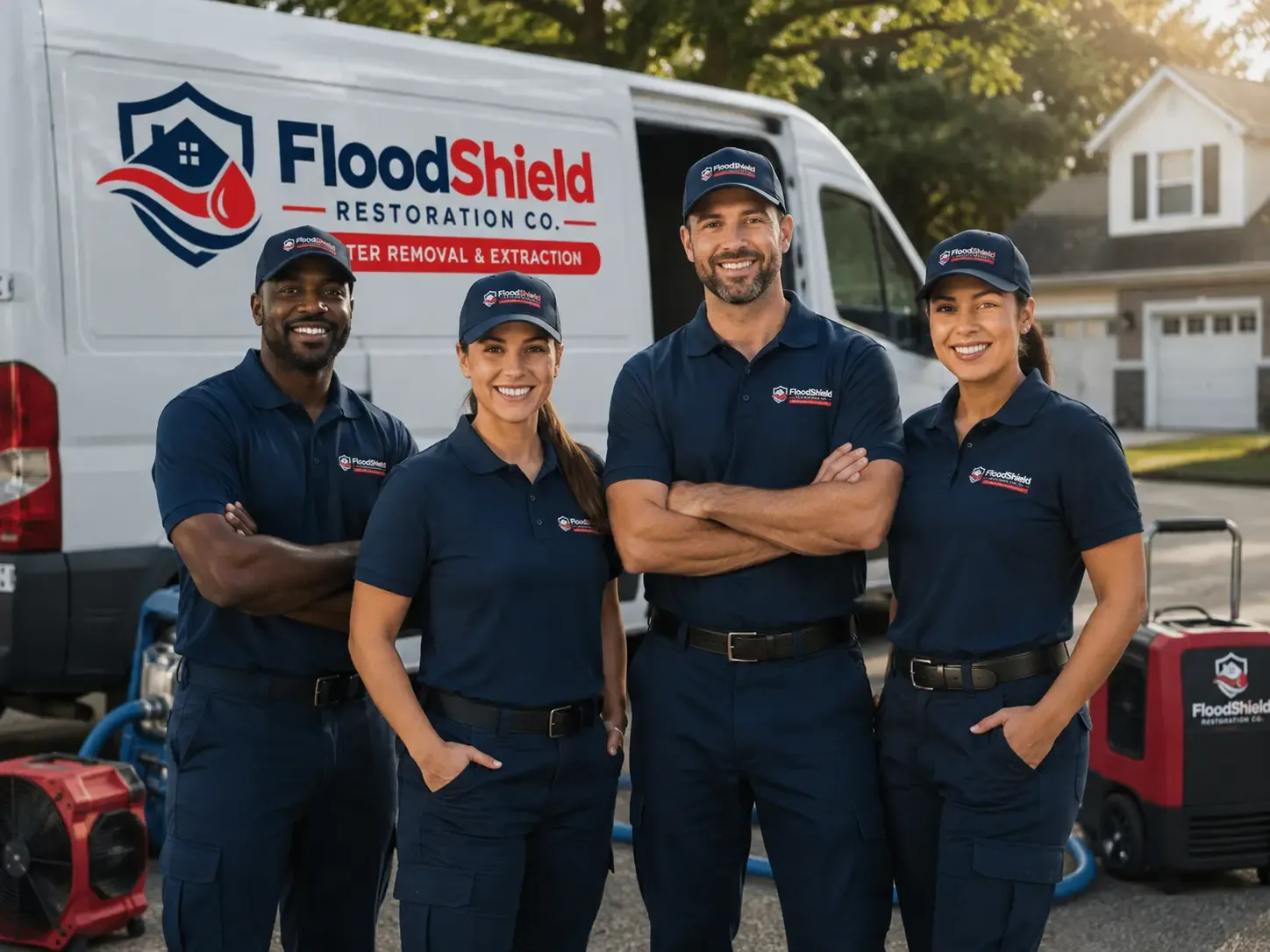 Flood Damage Restoration company in Mio, MI